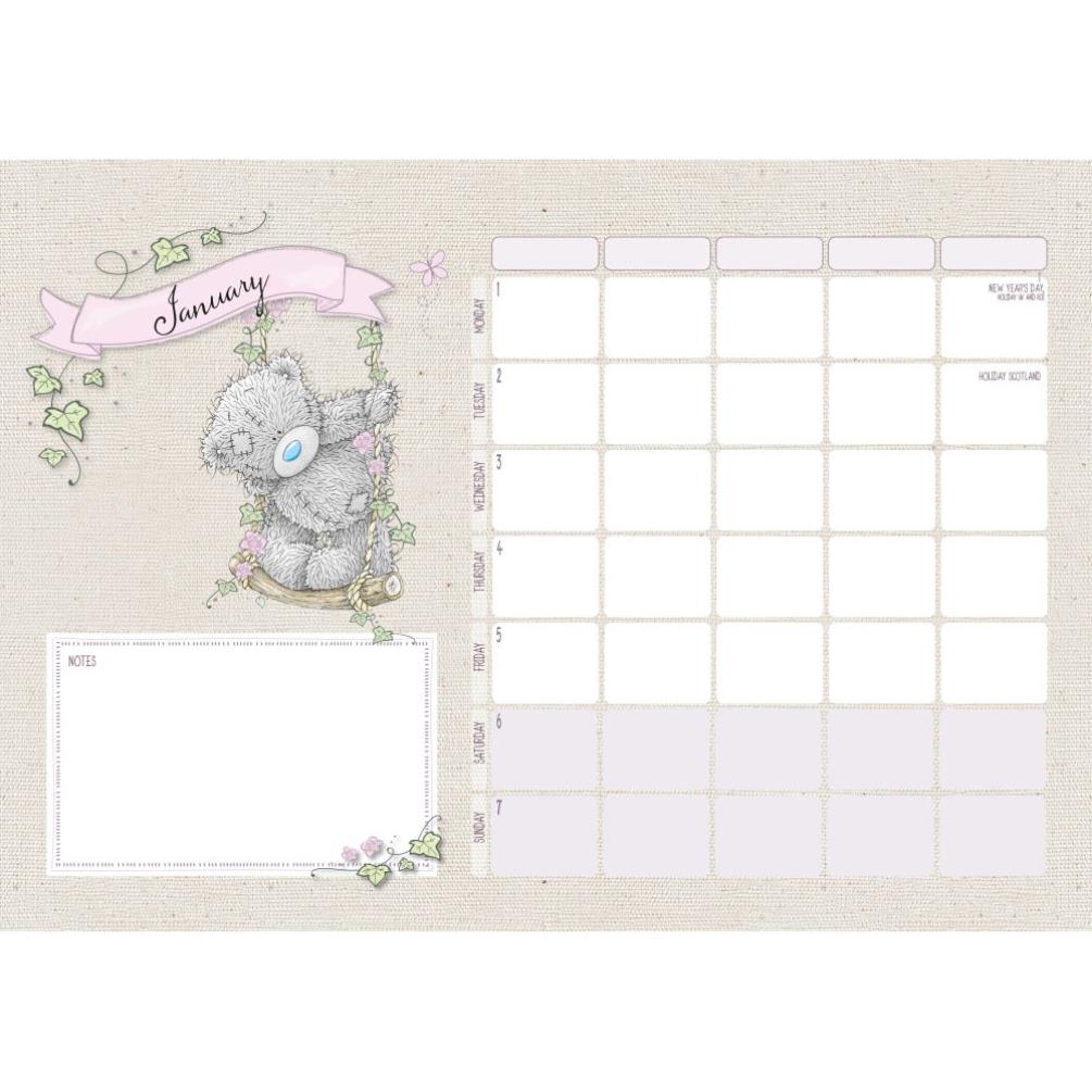 2018 Me to You A4 Week to View Family Organiser Extra Image 2